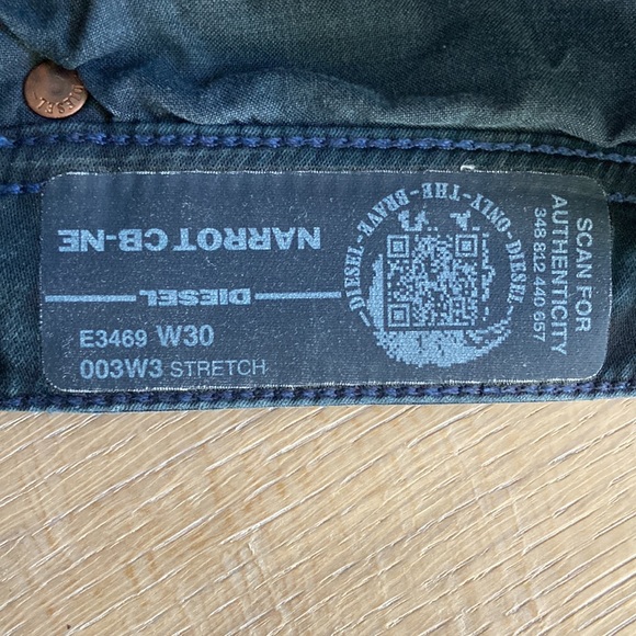 Diesel denim sweat pants - Picture 12 of 13